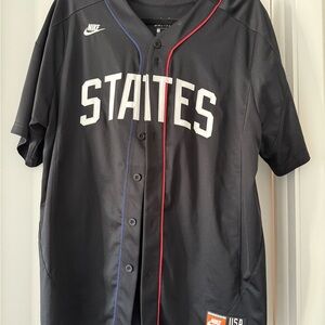 Mens Nike STATES Baseball Jersey